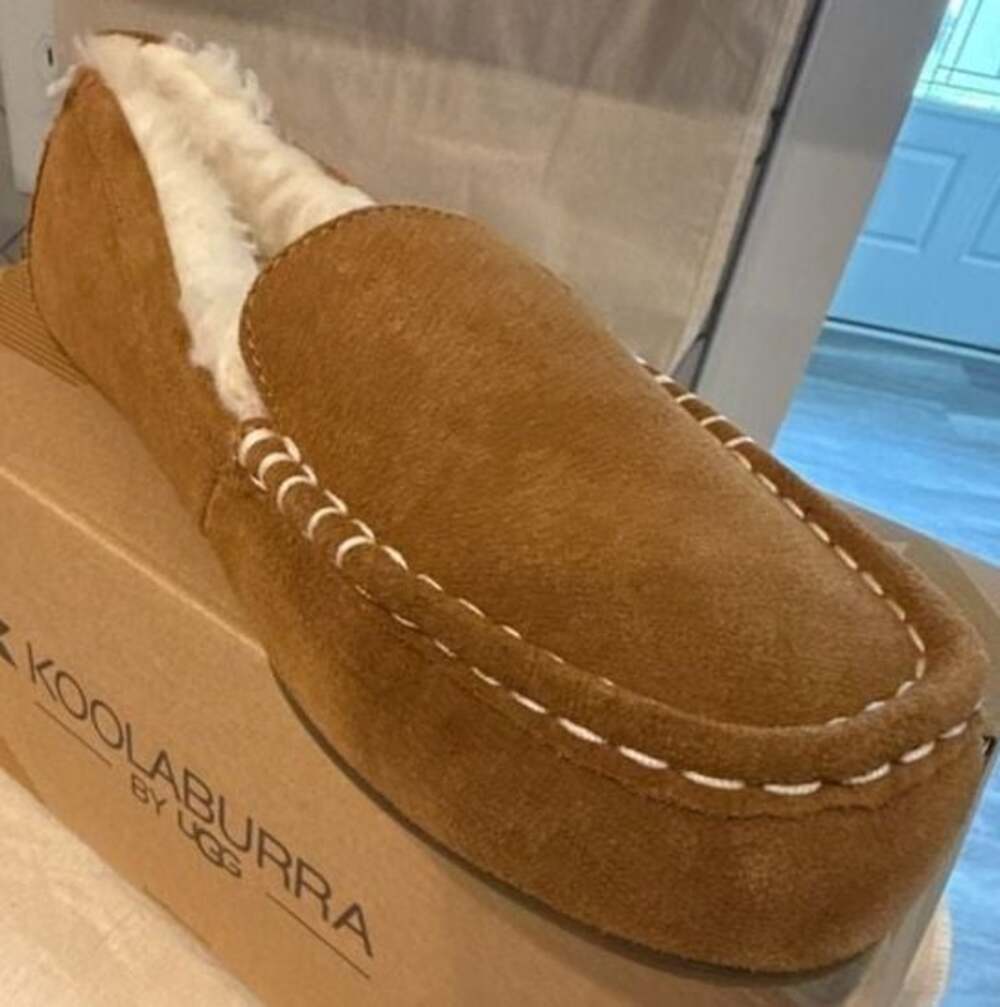 Koolaburra by UGG Women's Lezly Suede Moccasin Slippers 10M